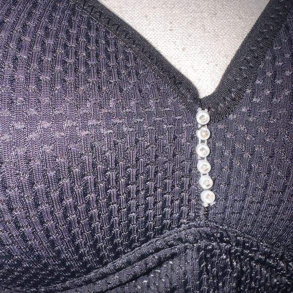 Black adjustable strap bra women’s size 38A NWT - Picture 5 of 7